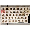 Image 1 : 40-ASSORTED UNC-BU LINCOLN WHEAT CENTS: 1933-1939