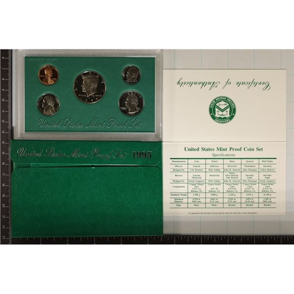 1995 US PROOF SET (WITH BOX)