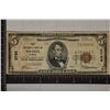 Image 1 : 1929 US $5 NATIONAL CURRENCY OF WICHITA KANSAS
