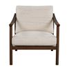 Image 1 : NEW Bernard Club Chair - Shoji Cream - RV: $2,090.25 CAD - 26.7in x 35.8in x 31.4in