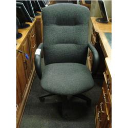 Grey Hiback Executive Chair