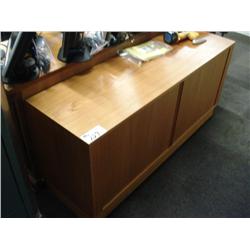 Teak 2 Drawer  Filing Cabinet