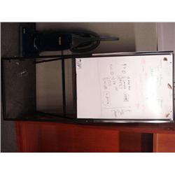 Free Standing White Board C/w Vacuum