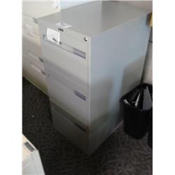 Grey 3 Drawer Legal File Cabinet