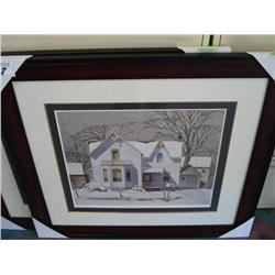 village House Winter  Lep By Aj Casson  161/495