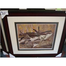 below Ragged Falls Lep By Aj Casson   179.495