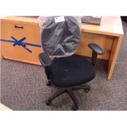 Black Gas Lift Ergonomic Task Chair
