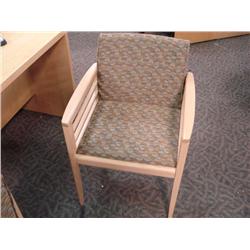 Maple Frame Steelcase Client Chair