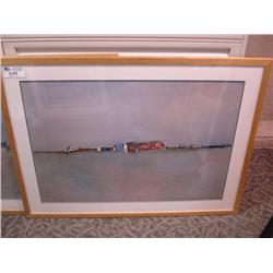 Signed Maple Frame Artwork