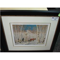 march In The Birch Woods Lep By C Gagnon 3/1950