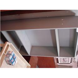 Grey 6' Bookshelf