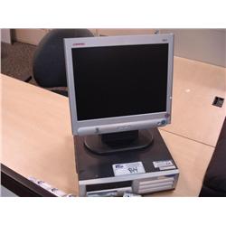 Compaq P4  Computer C/w 15" Flat Panel Monitor