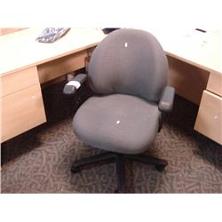 Grey Gas Lift Task Chair