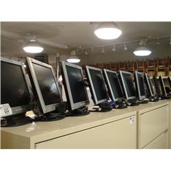 Large Lot Of Flat Panel Monitors
