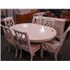 Image 1 : White 8 Pc. Dining Room Set