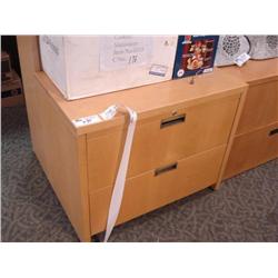 Maple 2 Drawer Lateral File Cabinet