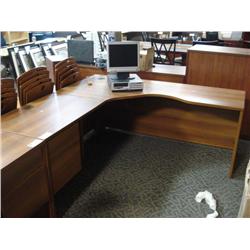 Cherry Corner Desk