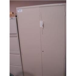 Beige 2 Dr. Storage Cabinet