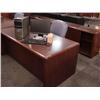 Image 1 : Walnut  Double Pedestal Executive Desk