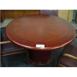 Mohogany Round Conference Table