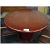 Image 1 : Mohogany Round Conference Table