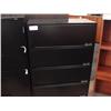 Image 1 : Black Storwal 4 Drawer Lateral File Cabinet