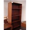 Image 1 : 6 Ft Tigerwood Bookcase