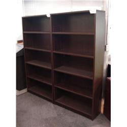 Dark Oak 6 Ft Bookcase