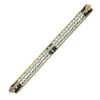 Image 3 : Antique Edwardian Platinum Top 14k Yellow Gold Diamond Filigree Bar Pin Brooch