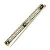 Image 6 : Antique Edwardian Platinum Top 14k Yellow Gold Diamond Filigree Bar Pin Brooch