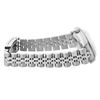 Image 8 : Rolex Ladies Stainless Steel Silver Index Dial 18K White Gold Fluted Bezel Datej