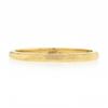 Image 4 : Vintage 14k Yellow Gold 1.6mm Polished Faceted Eternity Stack Wedding Band Ring
