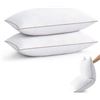 Image 1 : NEW SET OF 2 PUREDOWN GOOSE FEATHER PILLOWS QUEEN