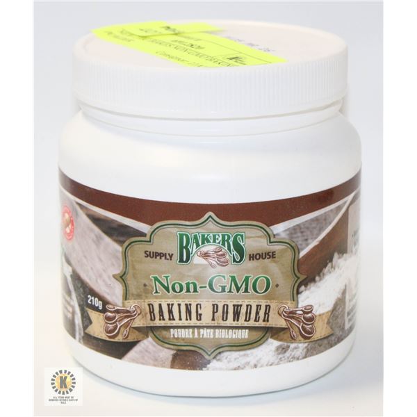 NEW 210G BAKES NON-GMO BAKING POWDER