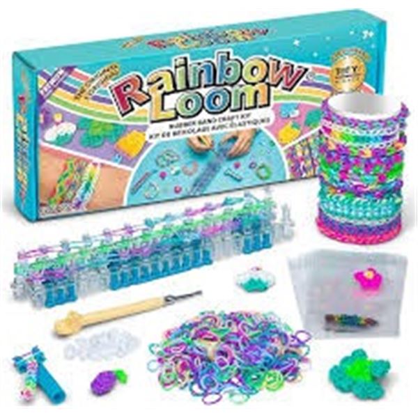 BRAND NEW RAINBOW LOOM RUBBER BAND CRAFT KIT