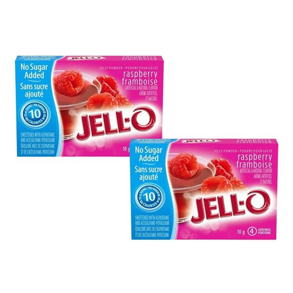 NEW 10G JELL-O RASPBERRY JELLY POWDER LIGHT
