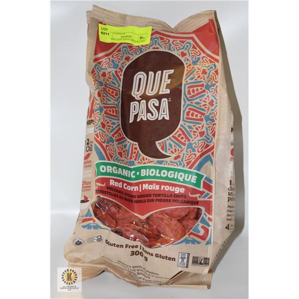 NEW 300G QUE PASA ORGANIC RED CORN