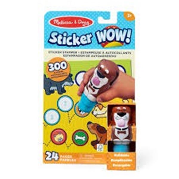 NEW MELISSA & DOUG 24 PAGES 300 STICKERS