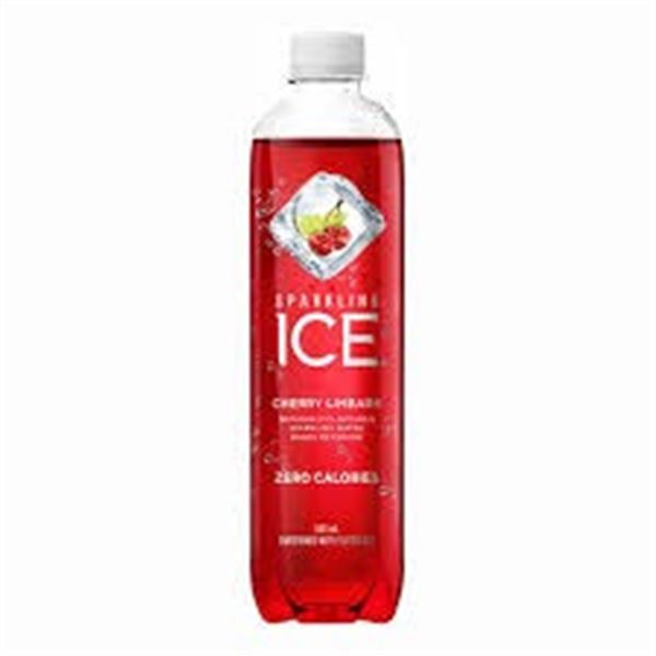 NEW 12 X 503ML SPARKLING ICE CHERRY