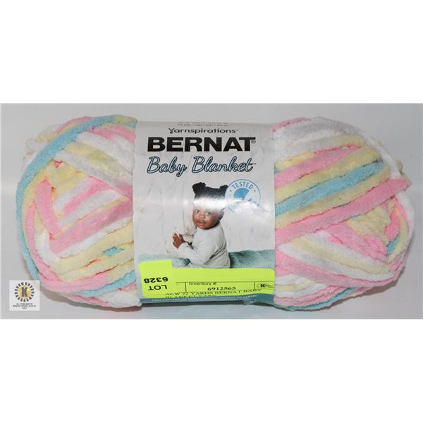 NEW 72 YARDS BERNAT BABY BLANKET YARN