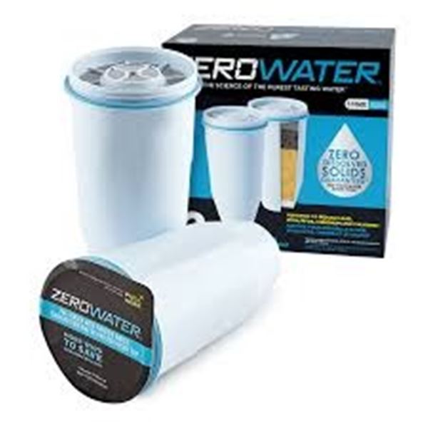 NEW 2 REPLACEMENT WATER FILTERS CULLIGAN ZERO WATE