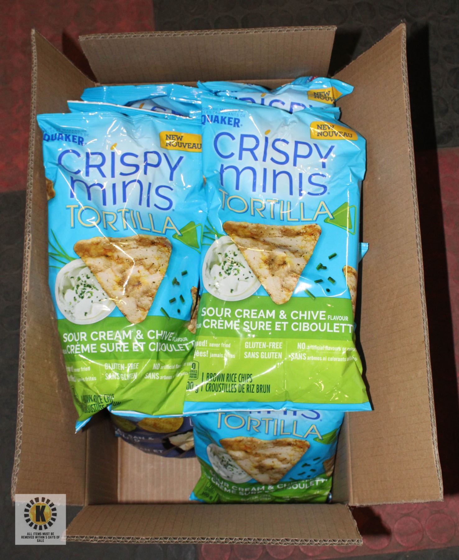 NEW 16 X 100G CRISPY MINIS VARIETY PACK
