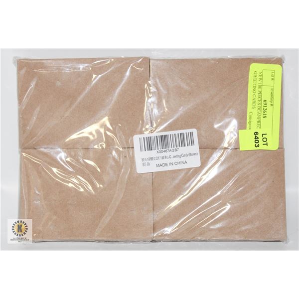 NEW 100 PIECES BEANPRECOY GREETING CARDS