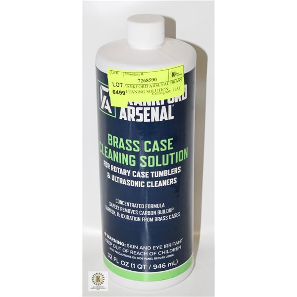 NEW FRANKFORD ARSENAL BRASS CASE CLEANING SOLUTION