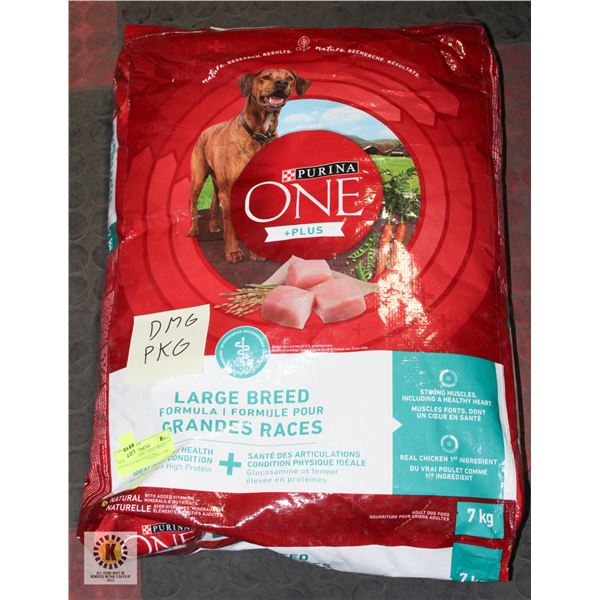 NEW PURINA ONE LARGE BREED FORMULA DOG FOOD 7KG