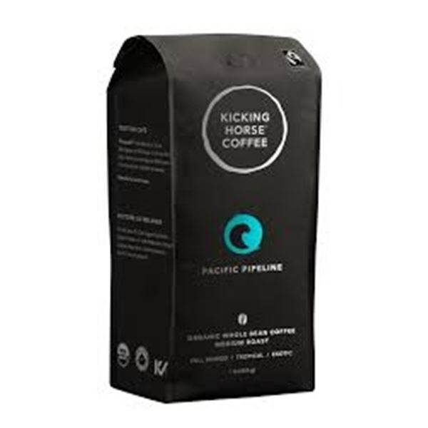 NEW 1LB KICKING HORSE COFFEE PACIFIC PIPELINE