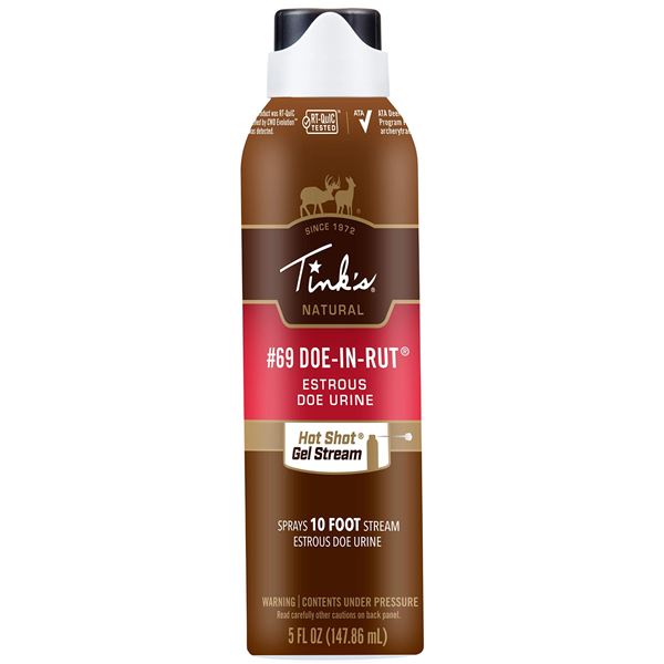 NEW TINK'S SYNTHETIC #69 DOE IN RUT GEL STREAM
