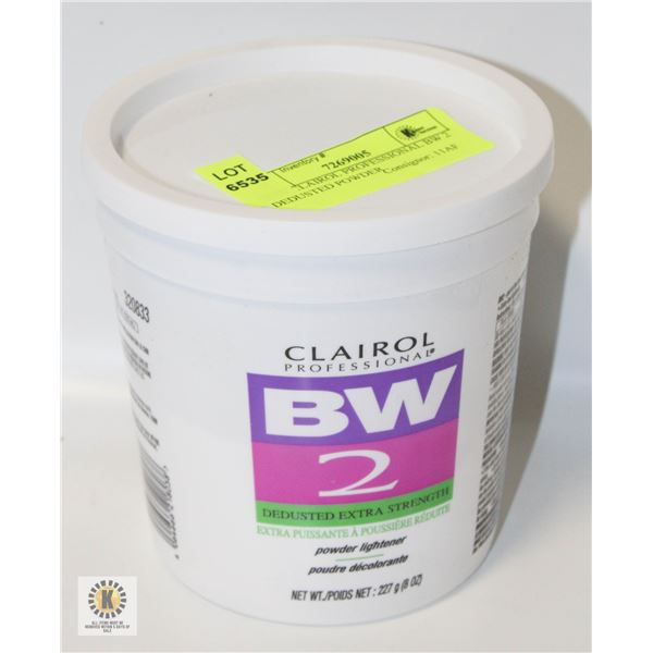 NEW CLAIROL PROFESSIONAL BW 2 DEDUSTED POWDER