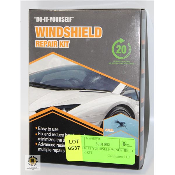 NEW DO IT YOURSELF WINDSHIELD REPAIR KIT