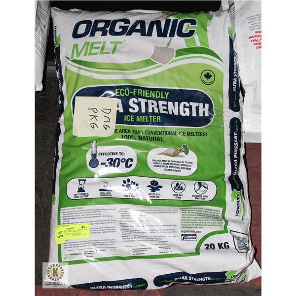 NEW BAG ORGANIC MELT ECO FRIENDLY ULTRA STRENGTH